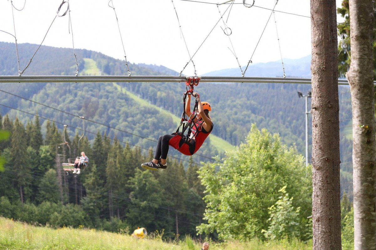 Roller Coaster Zipline